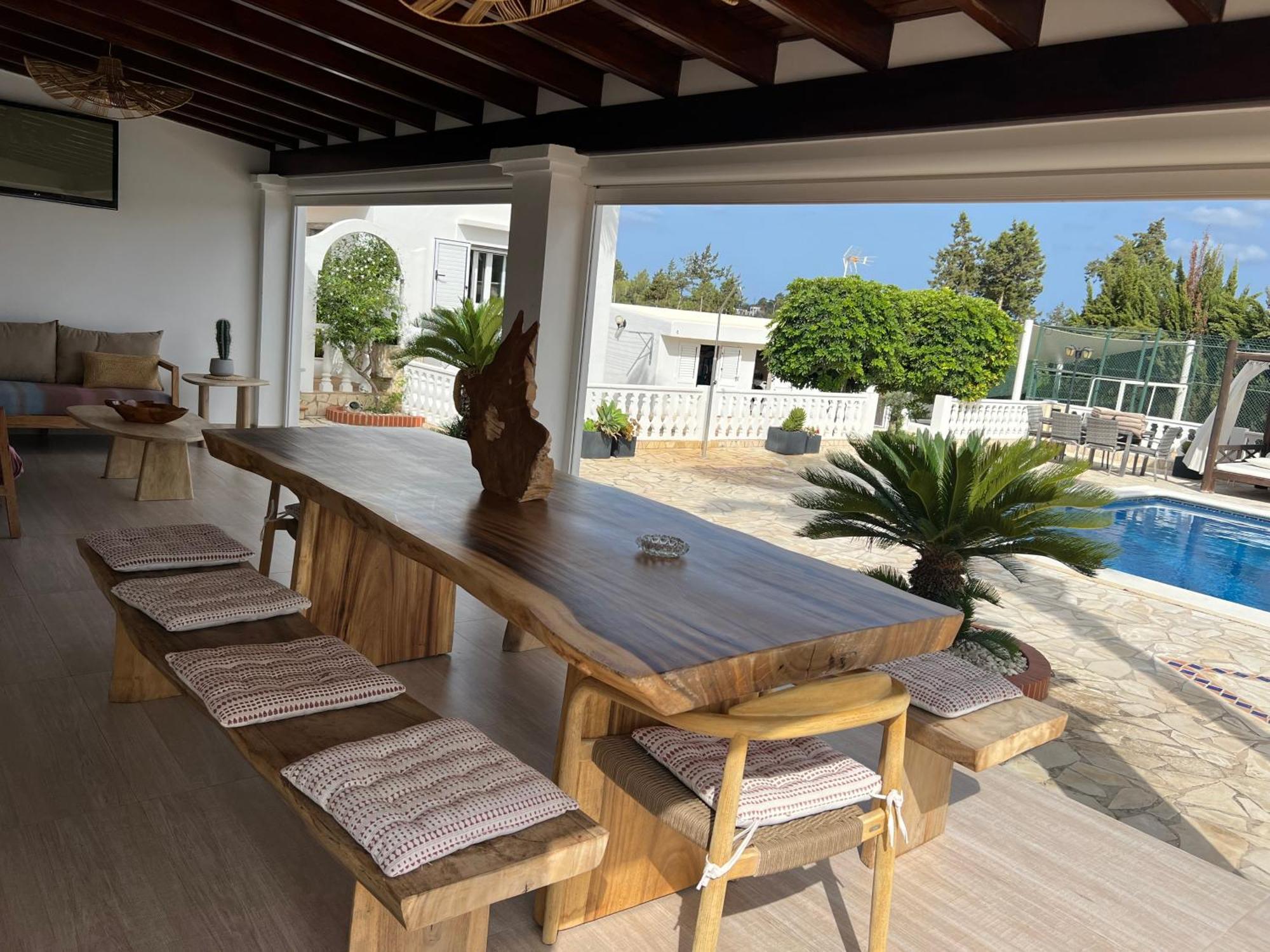 Villa Can Raes San Rafael De Sa Creu Zewnętrze zdjęcie